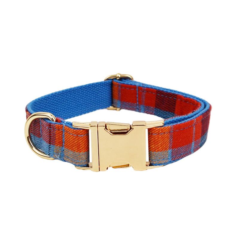 Blue bottom velvet dog collar dog collar leash pet collar dog neck collar dog neck cover XS