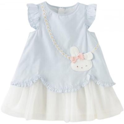 DAVE&BELLA Girls' Lyocell Cool Summer Princess Dress