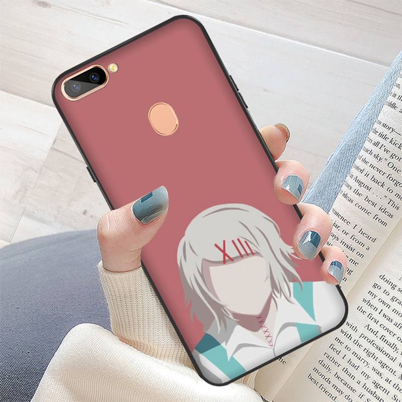Anime JUUZOU SUZUYA Tokyo Ghouls etui na telefon Redmi 8 9 9A do Samsung J5 J6 Note9 do Huawei NOVA3E Mate20lite