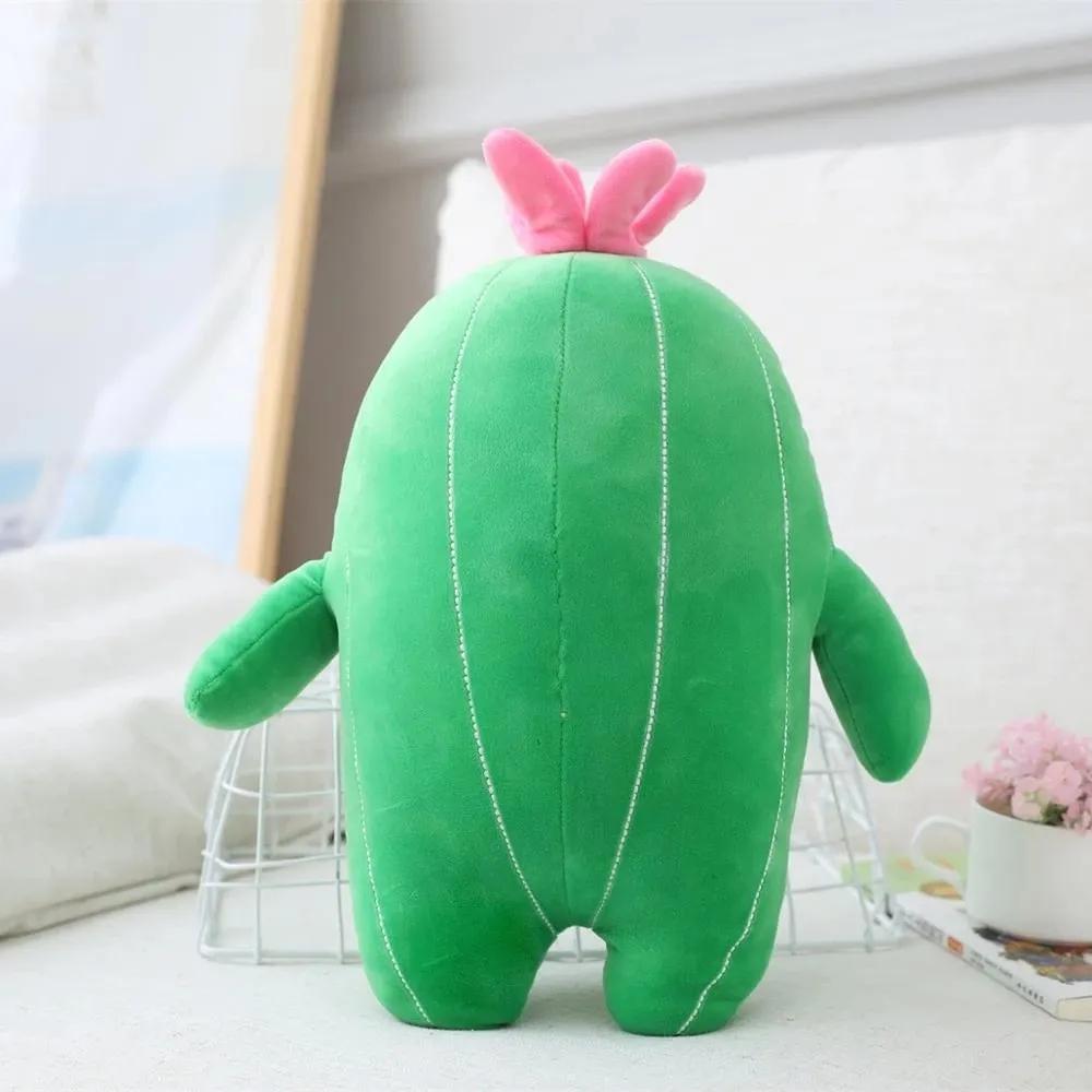 Lovely Flower Plant Cactus Plush To Stuffed Doll Pillow Cushion Bolster Kids Children Boy Girl Gift Room Bedroom Decor