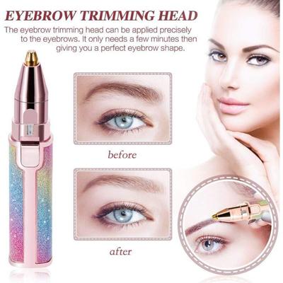 USB Aufladbare Rasierer Elektrische Augenbraue Trimmer Dame Augenbraue Trimmer Lippenstift Rasierer Haar Entfernung Instrument
