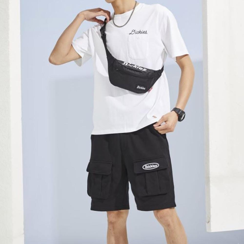 New Dickies Polyester Shoulder Bag, Crossbody Bag, Fanny Pack Regular Unisex Black DK010553BLK