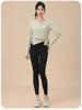 Women's Plus Size Long Sleeve Sports Top - Autumn Slimming, Breathable Yoga & Running T-shirt