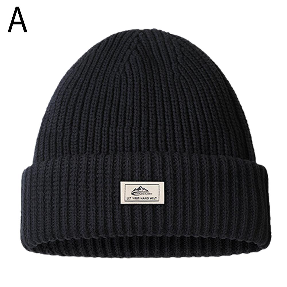Knitted Balaclava Hat Winter Cotton Blend Warm Fully Wrapped As Head Mask Both Purposes Windproof Cold-Resistant Stylish Outdoor