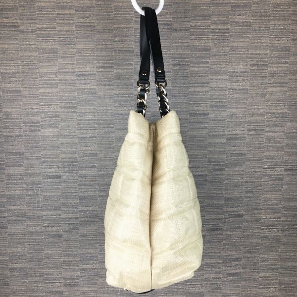 Kate Spade Tote Bag Beige Ribbon Logo(USED)