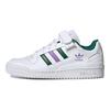 adidas Forum Low Green Violet Fusion Damen Sneaker Weiß Wolkenweiß HQ1912
