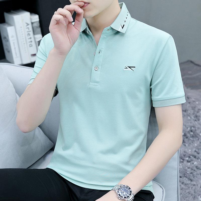2026 Men's Short Sleeve Polo T-Shirt, New Style Lapel Casual Top