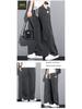 Men's Summer Tencel Jeans: Lightweight, Loose-Fit Straight-Leg Drawstring Sports Shorts, Trendy Workwear Casual Nine-Point Pants
