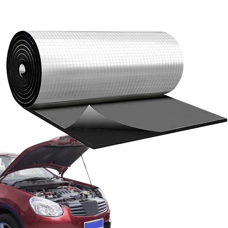 Car Sound Insulation Pad Self-Adhesive Noise Insulation Deadener for Automotive Adhesive Design Vehicle Dampening Tool for Hood