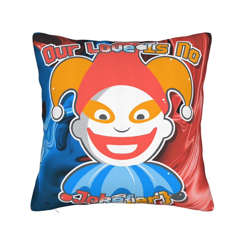 Game B-Balatro Joker card Funny Pillow Cover  Print Cushion Cover Retro Trendy Pillow Case For Living Room Sofa