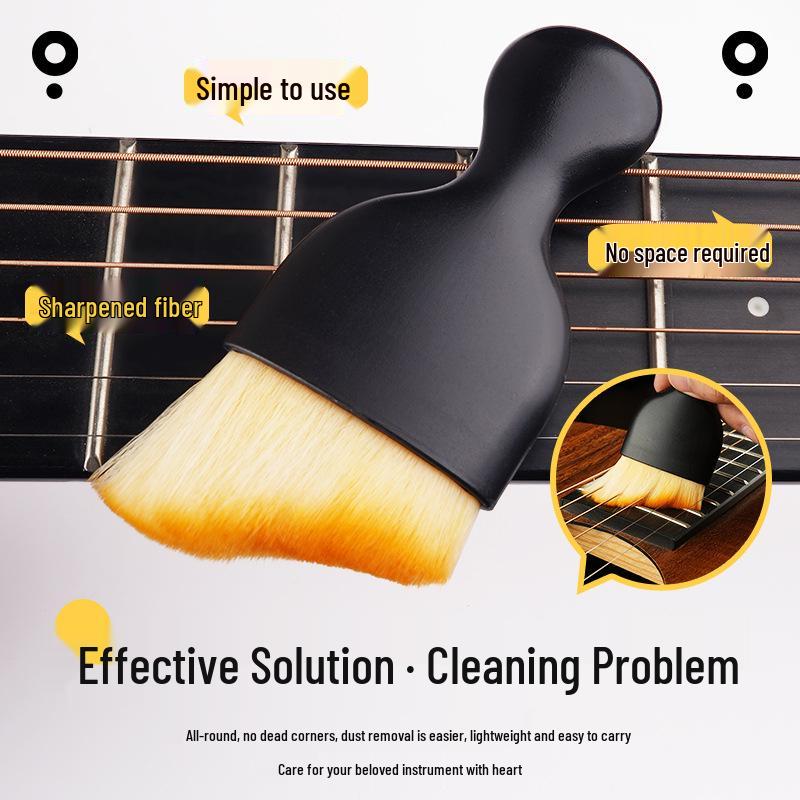 Professionelles Instrumenten-Reinigungsbürsten-Set für Gitarre, Klavier, Violine, Guzheng - Staubwisch- und Wartungsbürste