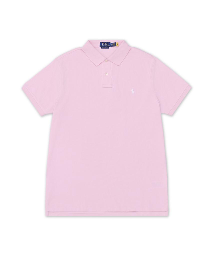 POLO RALPH LAUREN Custom Slim Fit Mesh Polo Shirt - Pink