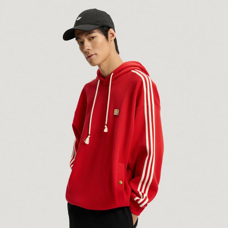 Adidas Men s Casual Hooded Sweatshirt S