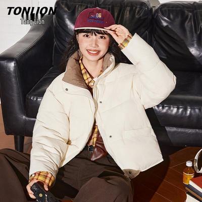 TonLion Women's Winter Stand-Collar Padded Jacket