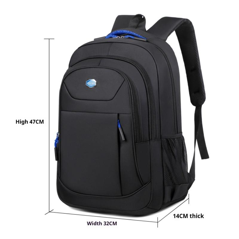 Men's Large Capacity Travel Backpack - Adjustable Straps, Multiple Compartments, Business Backpack for Travel, Commuting