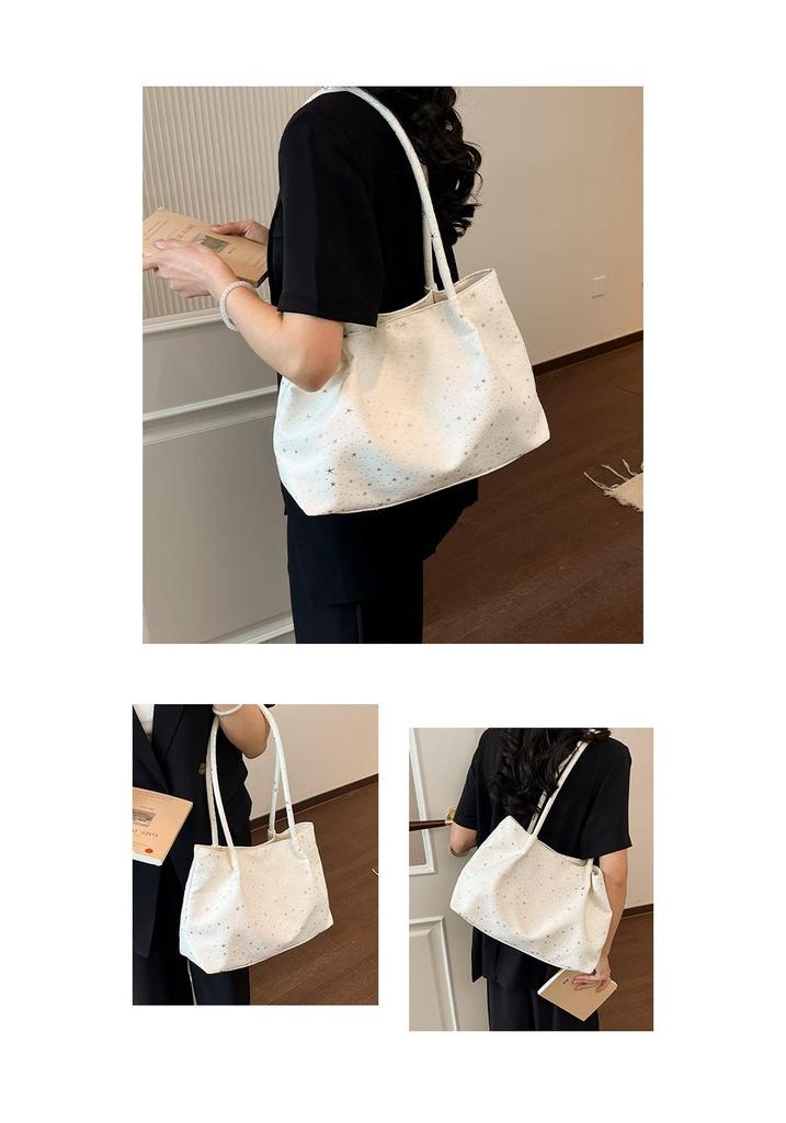 Niche Large Capacity Tote Bag: 2026 Summer Versatile Shoulder Bag for Casual, Student Commute