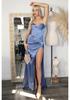 2023 Sexy Sleeveless Strappy Evening Gown for Women - European/American Spring/Summer Collection