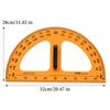 Teaching Triangle Ruler Protractor Compass Math Drawing Instruments For Teachers Educational Stationery 50/100cm Straight Ruler