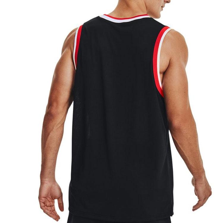 Under Armour Camiseta de Baloncesto para Hombre Negra 1370238-001