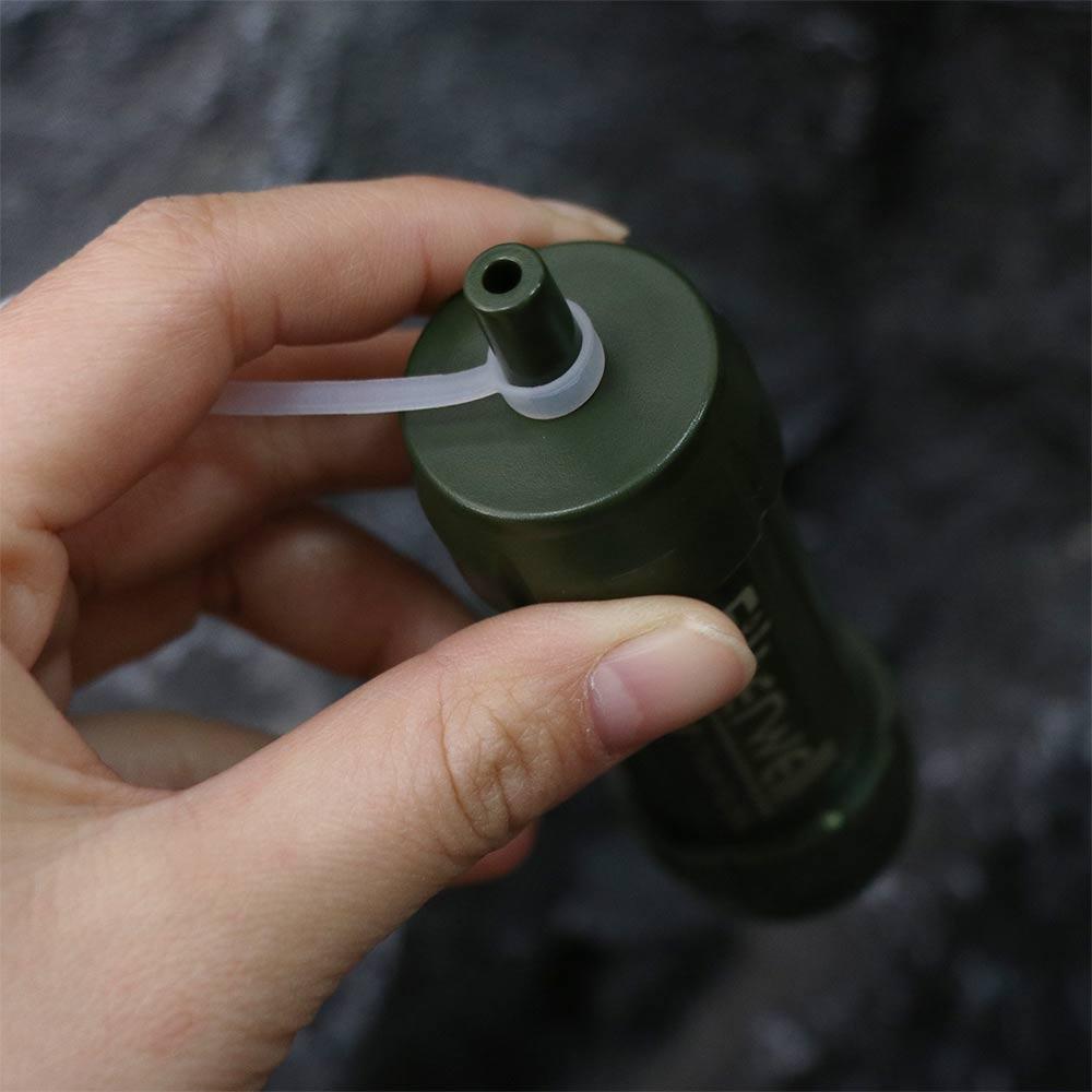 Purifier Purification Water Filter Mini Drinking Water Filtering Straw  Emergency