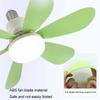 Modern LED Ceiling Fans 30W Chandelier Ceiling Fan Remote Control Indoor Ceiling Fanlight 3 Fan Speeds for Living Room Kitchen