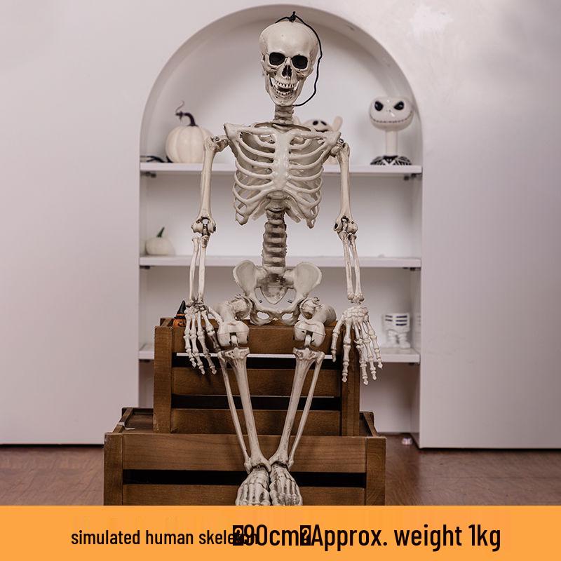 Halloween Human Skeleton Decoration for Party and Scene Layout