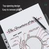 Deli 5710 A4 11-Hole Transparent Sheet Protectors