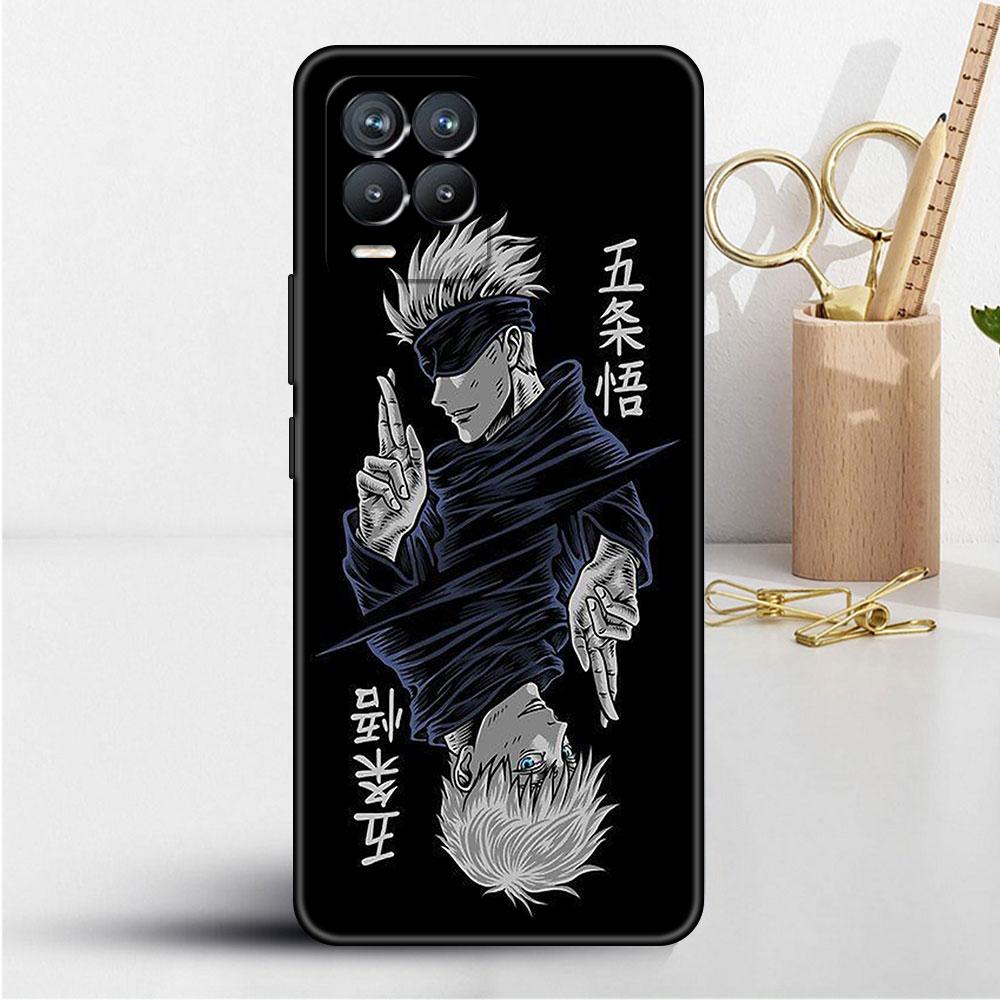 Case For Realme 8 C21y GT Neo 2 3 8i C21 7 C11 6 C12 C35 C3 GT 9 Pro C12 Silicone TPU Phone Cover Cute Jujutsu Kaisen Cool