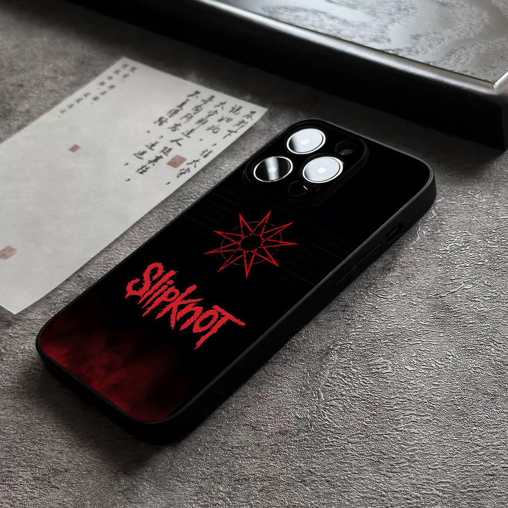 Popular S-Slipknot Band Rock Phone Case For 17 Pro Max For Iphone 14 16 Pro Max 12 15 11 13 Pro Xr X Xs 8 7 Plus Back Cover