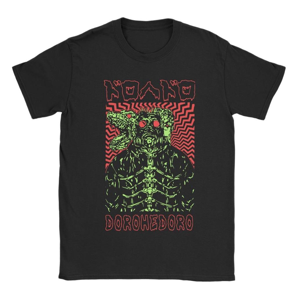 Men's Dai Dark Hateful Four Anime And Manga Kaiman Dorohedoro T Shirt Pure Cotton Clothes Short Sleeve Tees Plus Size T-Shirt