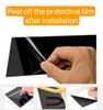 Glossy Black Car Door Window BC Pillar Post Cover Trim Sticker it For Toyota Vios 2008- 2013 Carbon Fiber Style