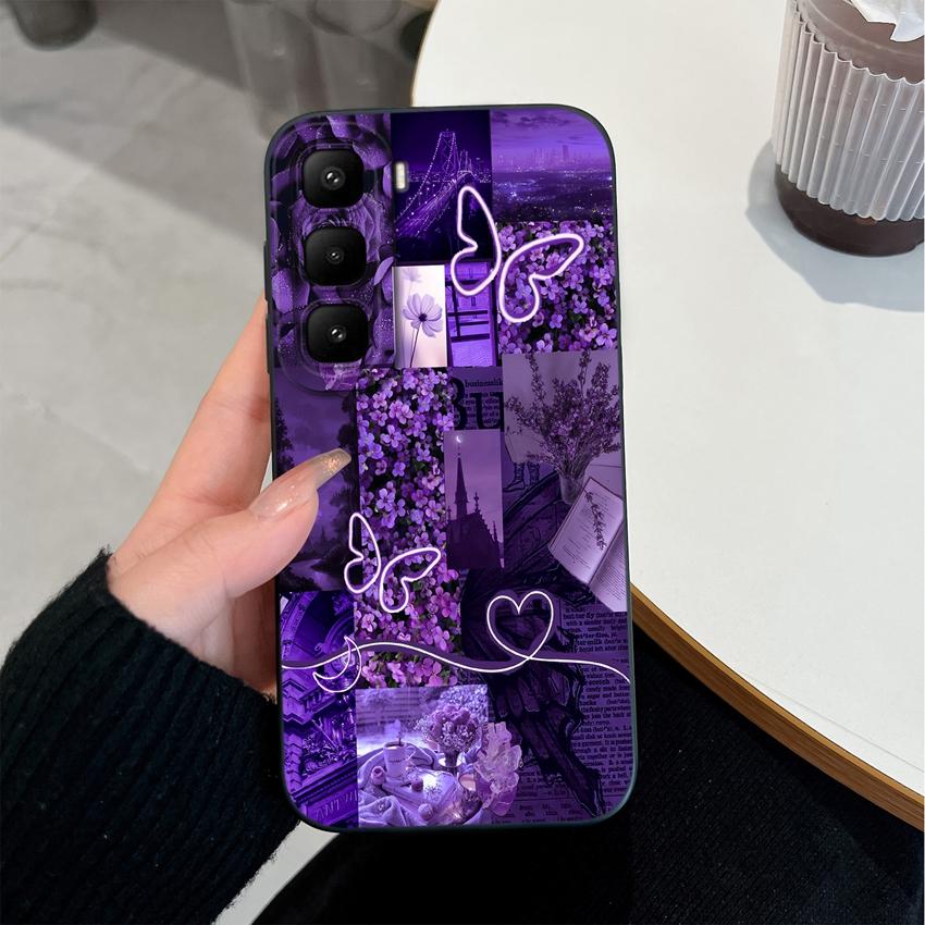 For Infinix Hot 60 50 Pro Plus 40Pro 30 Play 70 60i 50i 40i 30i Phone Case Sweet Bunny Cake New Upgrade Soft Smooth Silicone Lightweight Durable Shell
