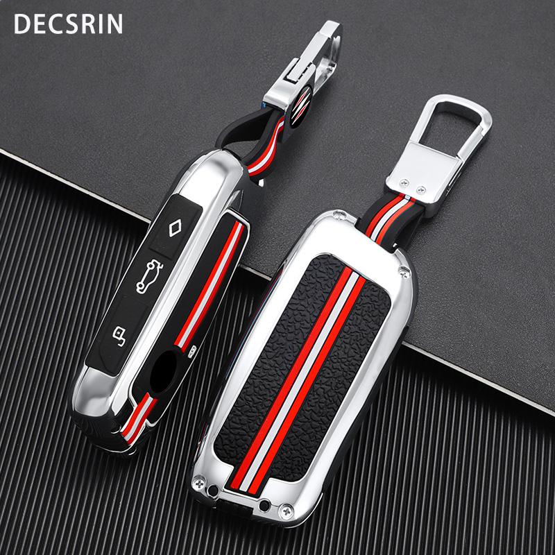 Zinc Alloy Car Key Case Cover Shell Fob For BMW i7 X7 G07 LCI iX I20 X1 U11 7 Series G70 G09 XM U06 G81 M3 2025 Car Accessories