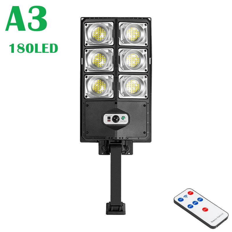 Neueste 10000LM Solar-Straßenleuchten mit Fernbedienung Bewegungssensor Solar-Außen-LED-Lampe IP65 Wasserdicht für Garten Garage