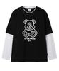 Opeunyadeu(Owai) Dolly Layered L/S Tee - Black