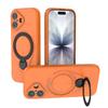 For iPhone 17 Case with Tempered Glass WANLONFENG JH Series PC TPU Kickstand Phone Cover