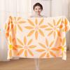 Dandelion pattern bath towel adult cotton soft absorbent men and women special bath wrap large towel household items