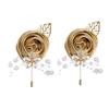 Exquisite Corsage Corsage Artificial Flower for Wedding Bridesmaids and Groomsmen Artificial Flower and Pearls