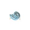 Acrylic Seashell Chain Shoulder Bag With Lock Closure For Evening Wear