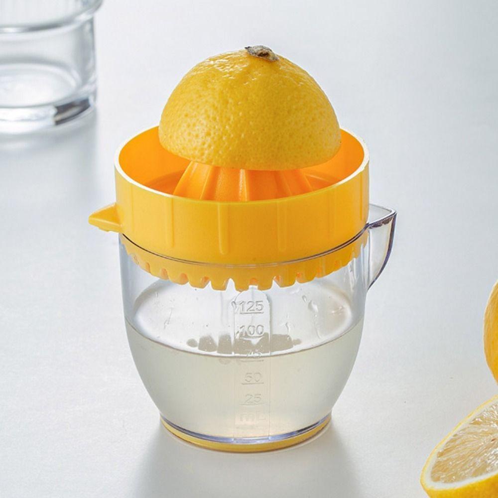 Manual Lemon Squeezer Plastic Orange Presser Potable Juicing Cup  Kids