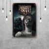Metro 2033 Metal Signs Wall Decor Vintage Tin Signs Captain Metal Poster Decor for Bar Pub Club Wall Decoration