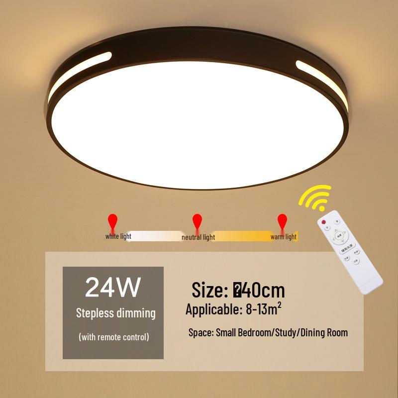 Modern Minimalist Round Ceiling Light: Ideal for Bedrooms, Aisles, Living Rooms, Balconies, Kitchens, and Bathrooms