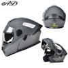 DOT Certified Motorcycle Helmet Uncovering Four-season Universal Men Women's Riding Safety Hat