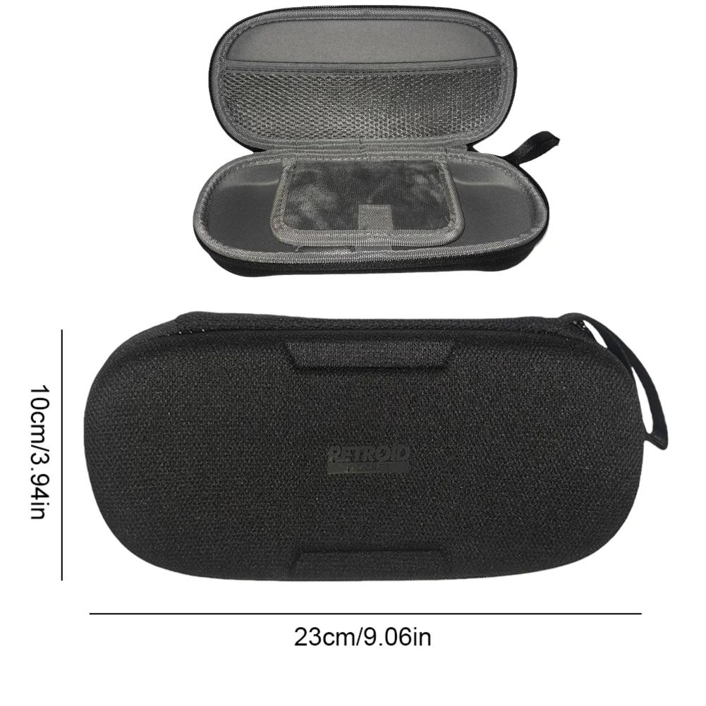 Carrying Storage Case for Retroid Pocket 5 Handheld Game Console Carrying Case Shockproof Anti-Scratch Travel Protective Bags