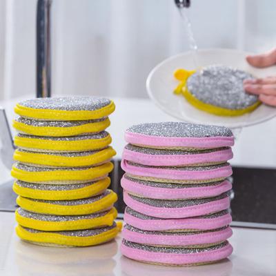 5/10/20 st Diskssvamp Bra Absorptionsförmåga Ingen Repa Dubbelsidig Design Mat