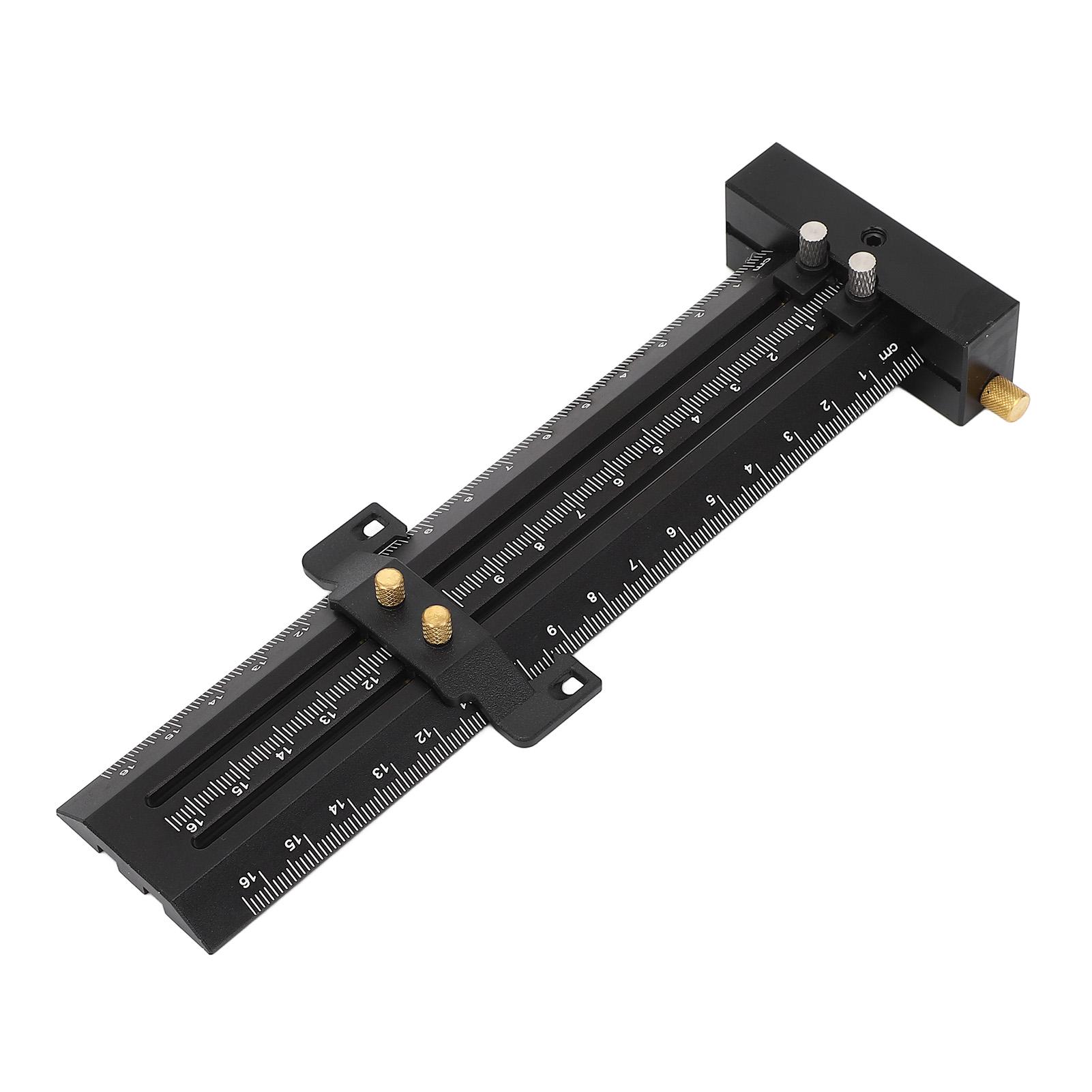 

Т-образная линейка из металла, алюминиевого сплава, двойная игла, деревообрабатывающая линия, чертеж, параллельная, вертикальная чёрный