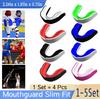 1-5 Set Sportmundschutz Mundschutz Boxen Zahnfleischschutz für Kontaktsportarten für Fußball Ringen Hockey Lacrosse Boxen