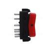 Car Warning Hazard Light Switch 1248200110 For Mercedes W124 W201 W202 Red Replacement Auto Accessories