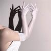 Luvas longas e sensuais para cosplay, para performance noturna, para casamento