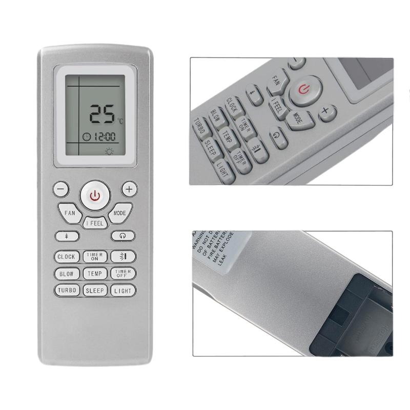 1Pc Universal Remote Control For Air Conditioner - Replacement YT0F YTOF YT1F1 YT1F2 YT1F3 YT1F4 YT1F YT1FF YB1F2 Models